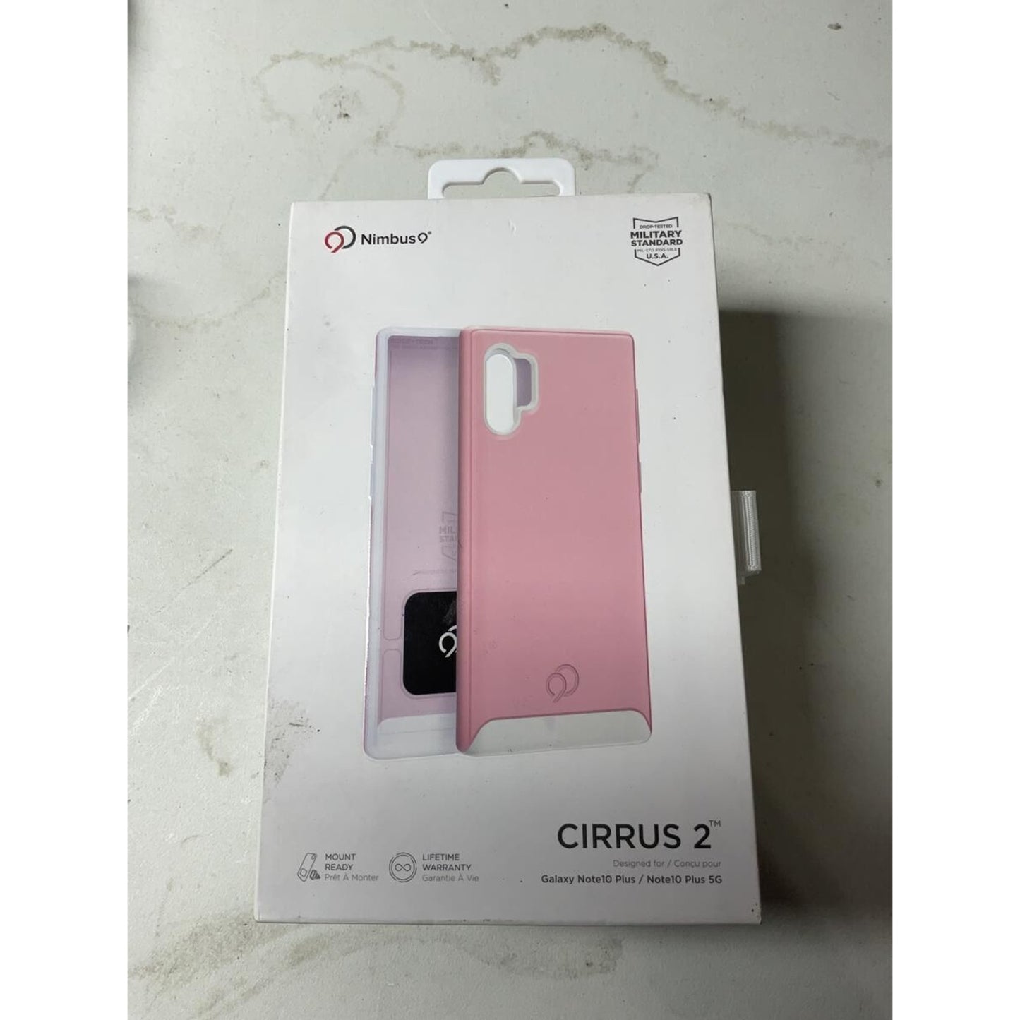Nimbus 9 CIRRUS 2 case for Samsung Galaxy Note 10 Plus Rose Gold