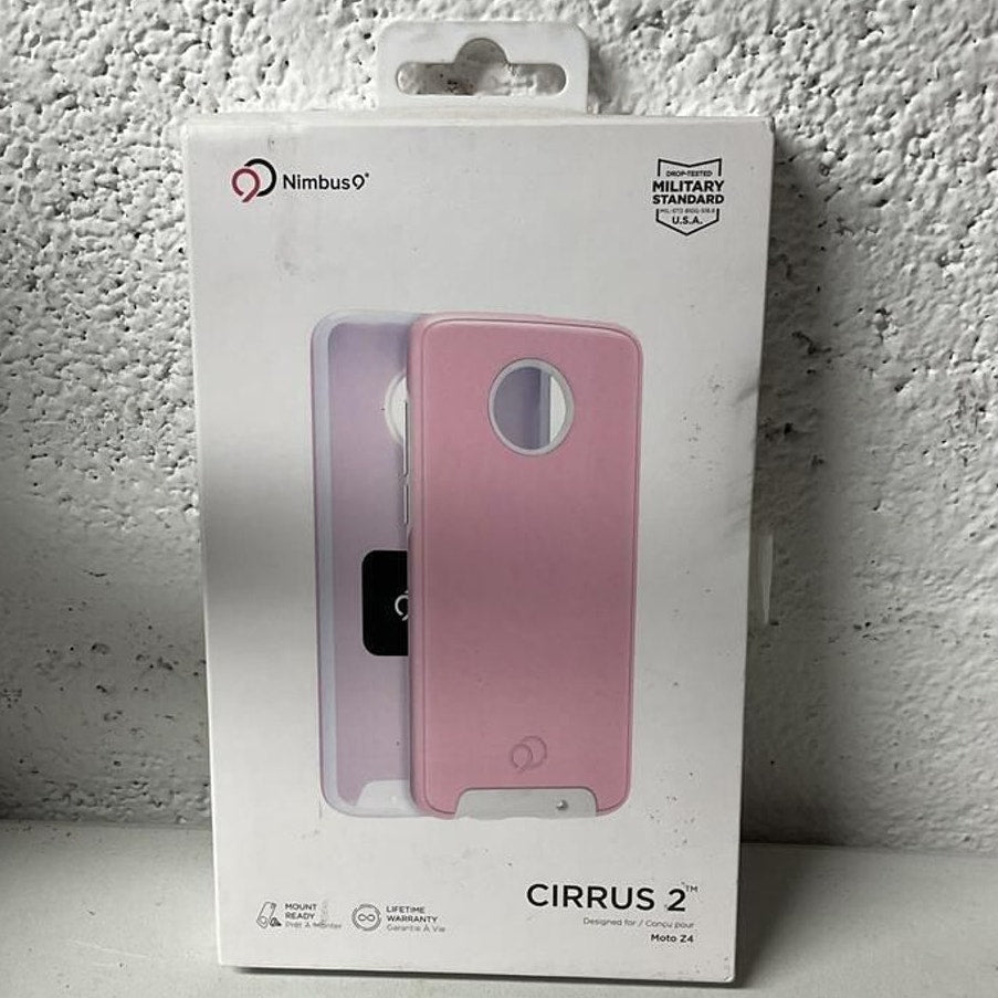 Nimbus 9 CIRRUS 2 case for Moto Z4 Rose Gold