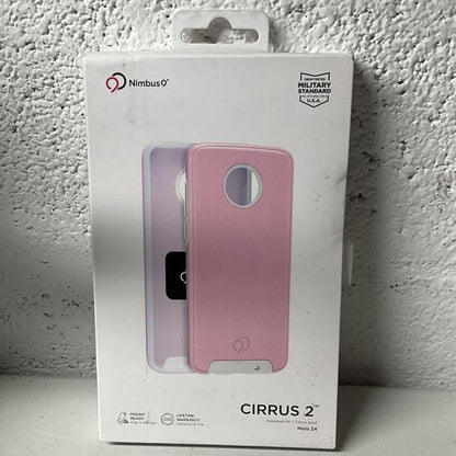 Nimbus 9 CIRRUS 2 case for Moto Z4 Rose Gold