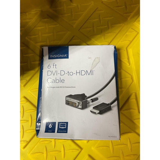 INSIGNIA 6ft DVI-D to HDMI Cable