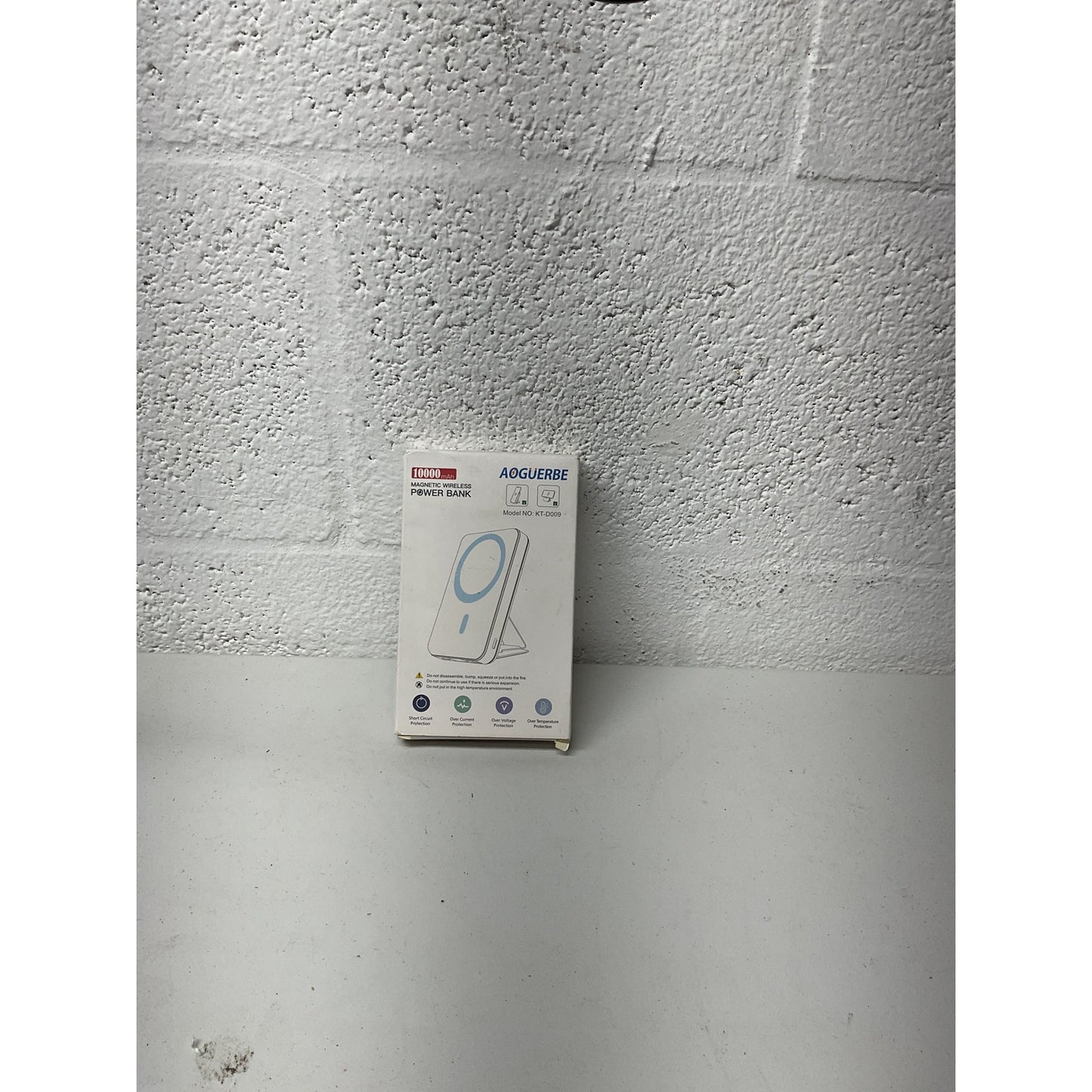 Magnetic Wireless Power Bank 10000mAh KT-D009 white