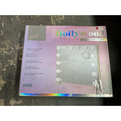 IMPRESSIONS VANITY COMPANY TRI-TONE MAKEUP MIRROR