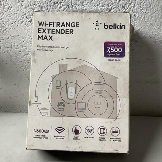 Belkin Wi-Fi Range Extender Max