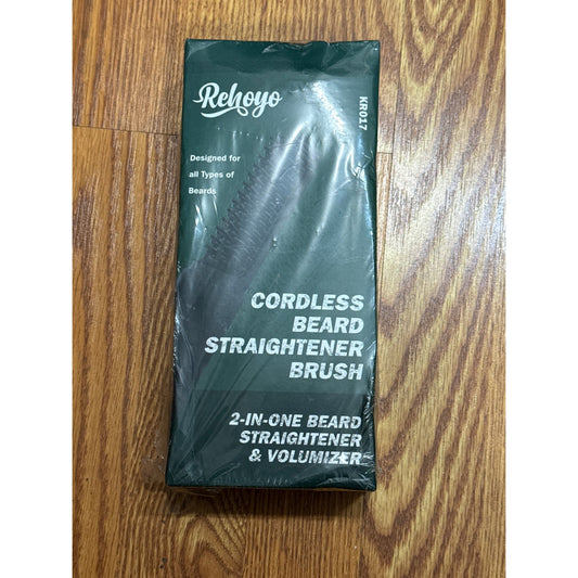 Beard Straightener Brush REHOYO KR017- Cordless