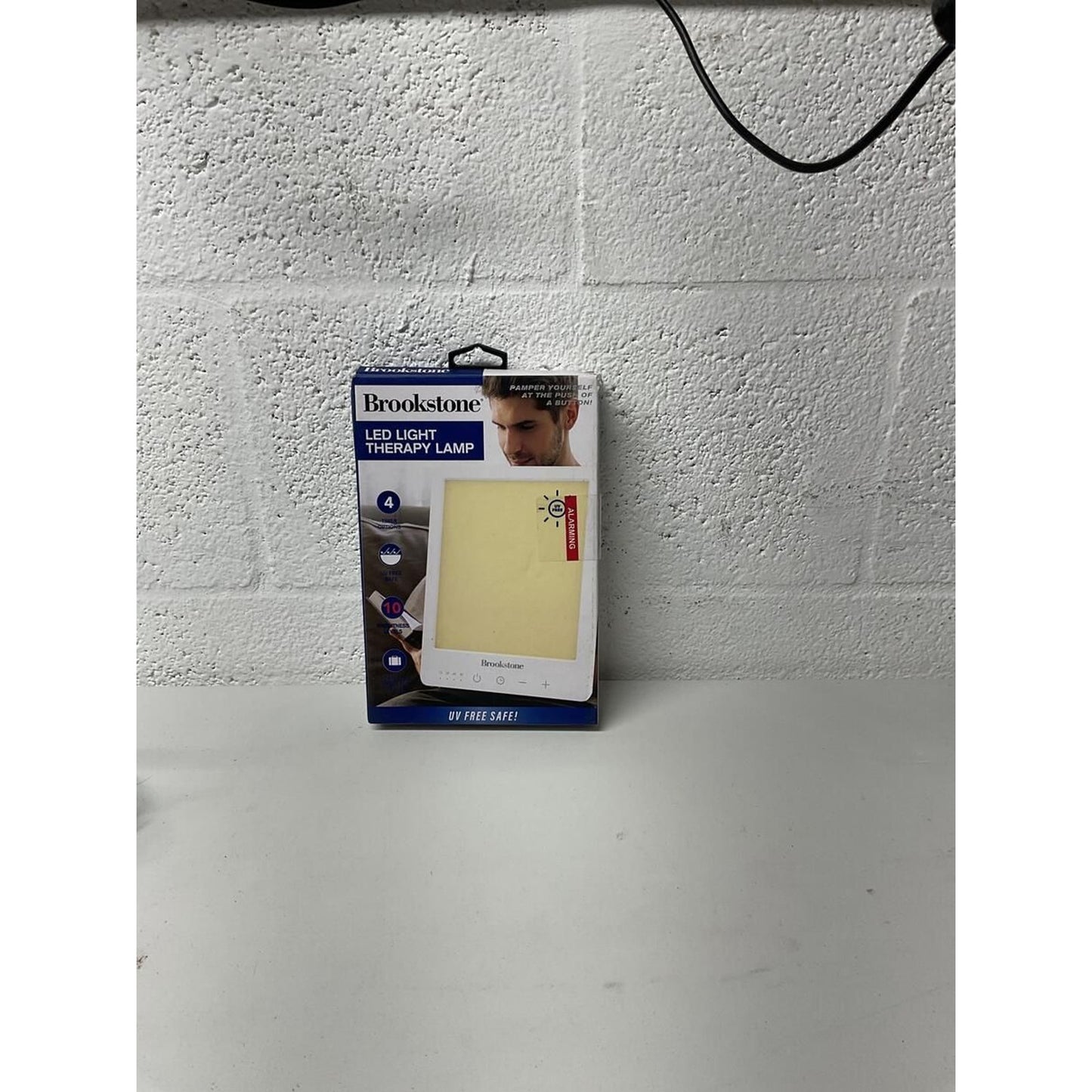 Brookstone LED Light Therapy Lamp