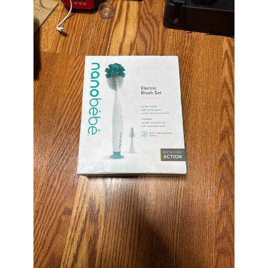 Nano Bebe Electric Brush Set for Bottle Cleaning