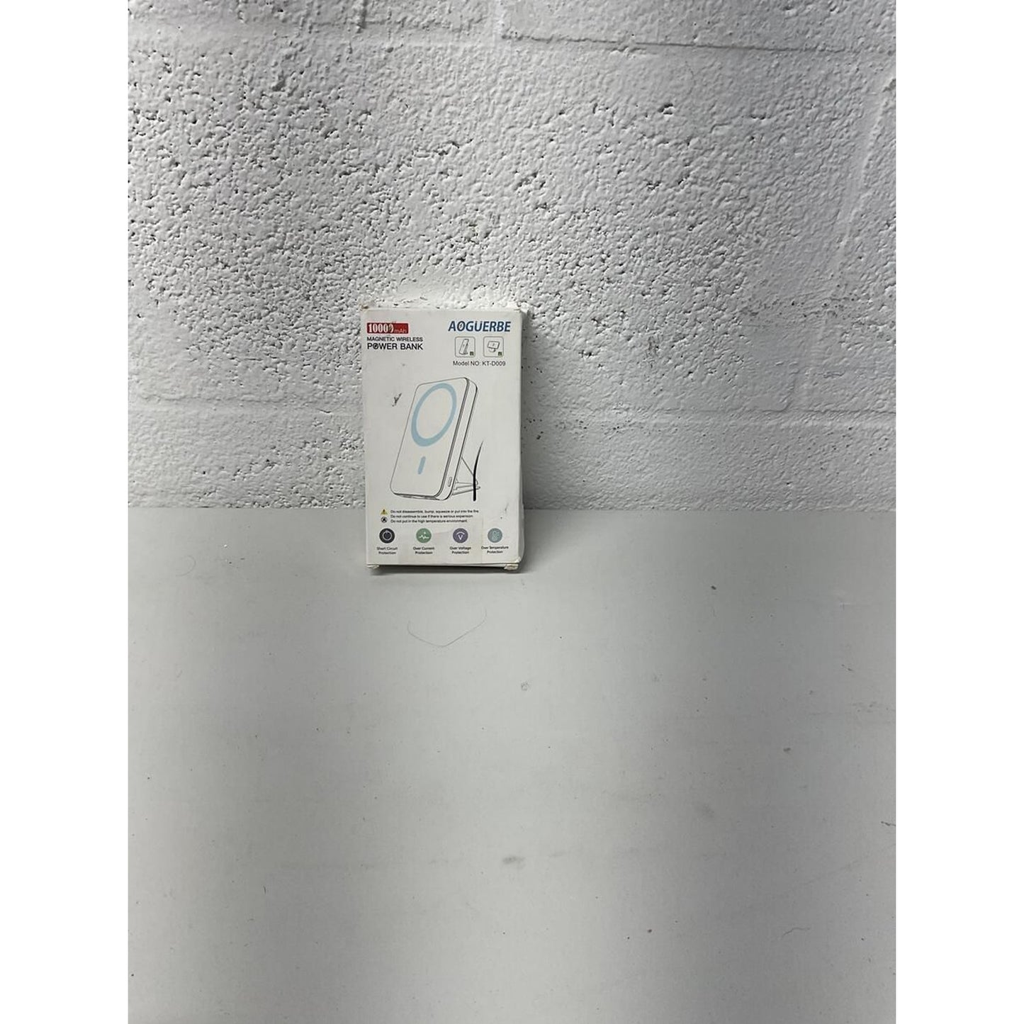 AOGUERBE 10000mAh Power Bank white