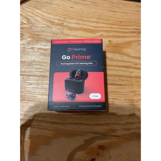 Go Hearing Go Prime Rechargeable OTC Hearing Aids