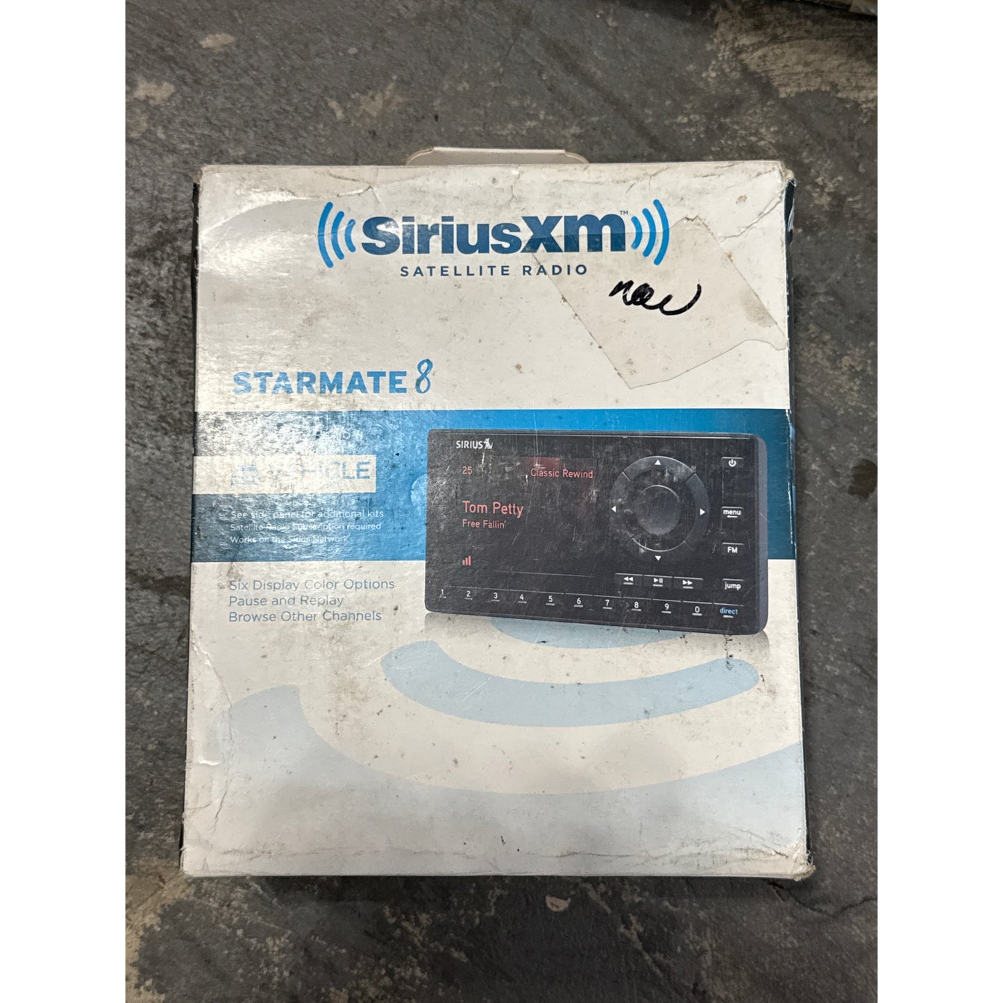 SirusXM satellite radio Starmate8