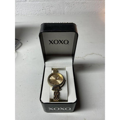 XOXO Woman’s Gold Quartz Watch model XO5754AZ0723