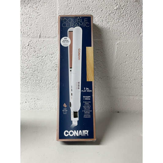 CONAIR Double Ceramic 1” Flat Iron