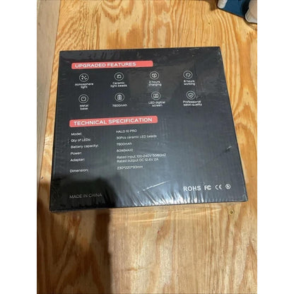 BOLASEN Halo 10 Pro Cordless Rechargeable UV Nail Lamp - UV Light for Gel Nails