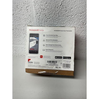Honeywell Home Smart Color Thermostat model RTH9585WF